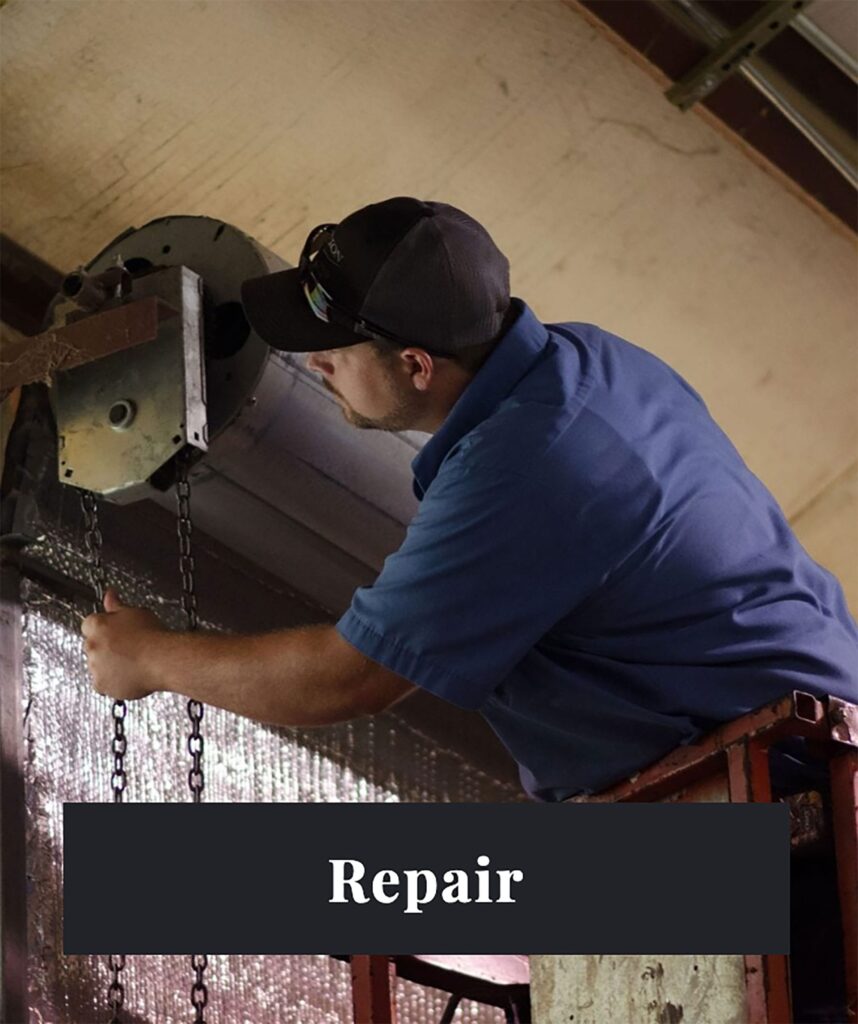 Services 4 garage door off track realignment